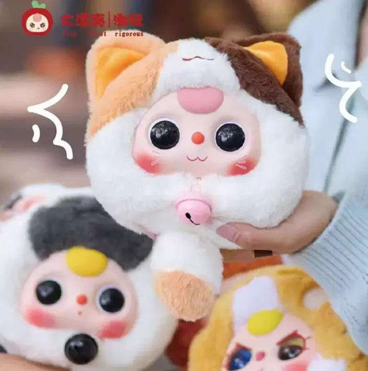 A39-1 BABYTHREE베이비쓰리 재물냥이 지퍼 백