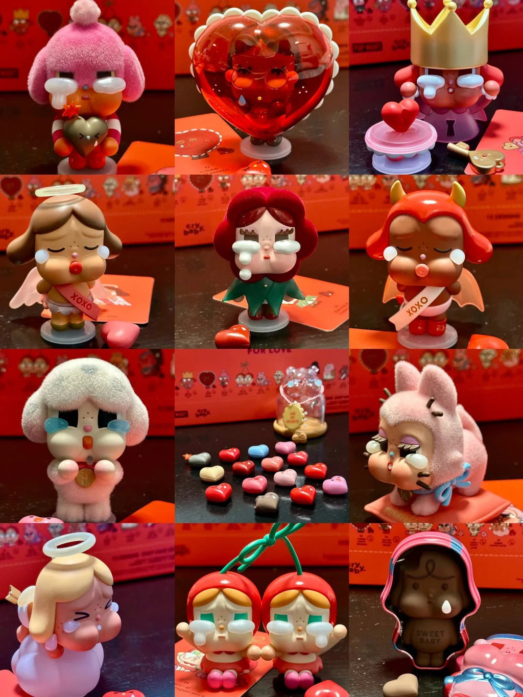 B10-12 CRYBABY 크라이베이비 러브 신 눈물 랜덤 피규어