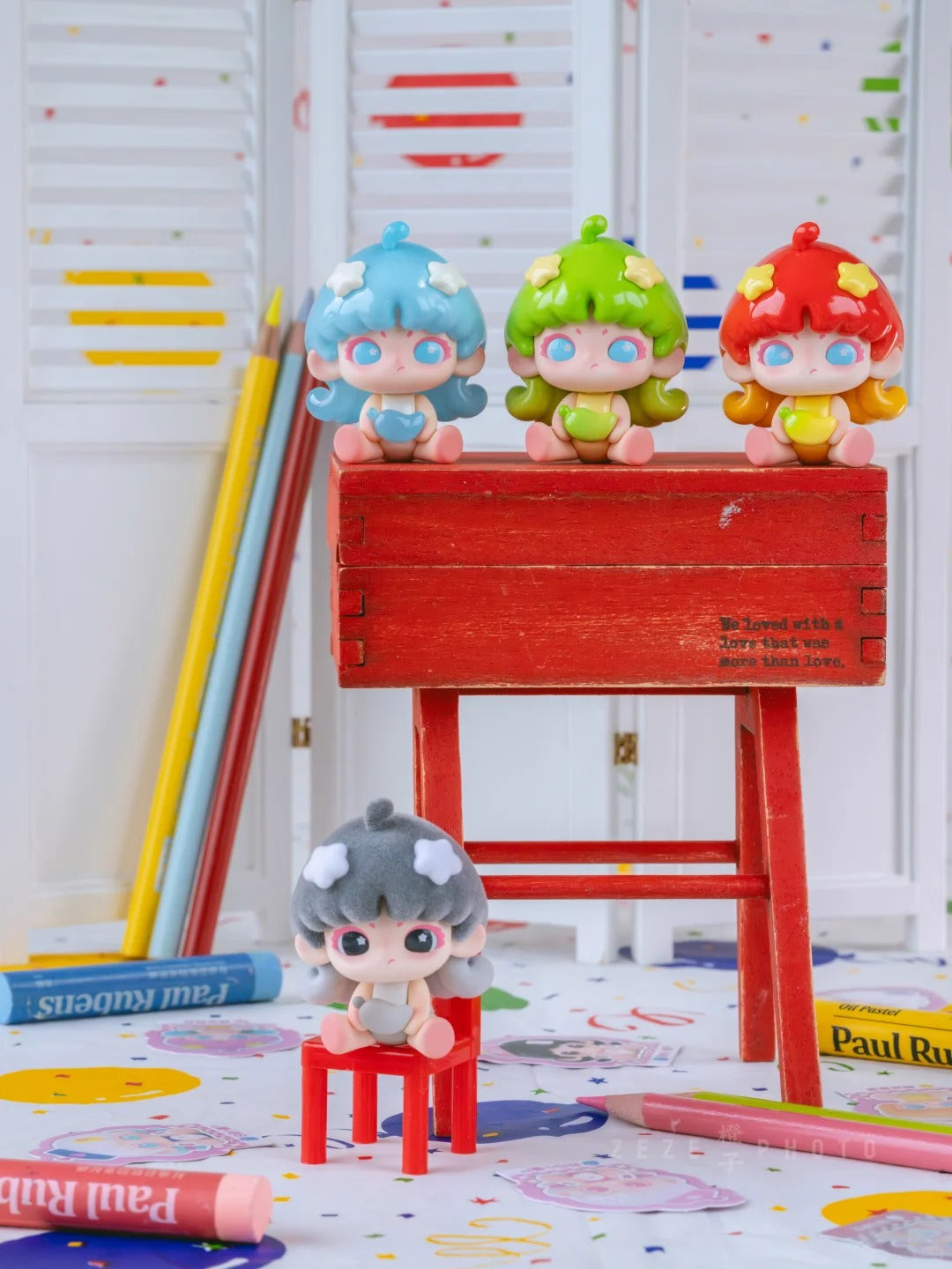 B14-16 Lancy Lulu 랜시 루루 미니 뽑기 피규어