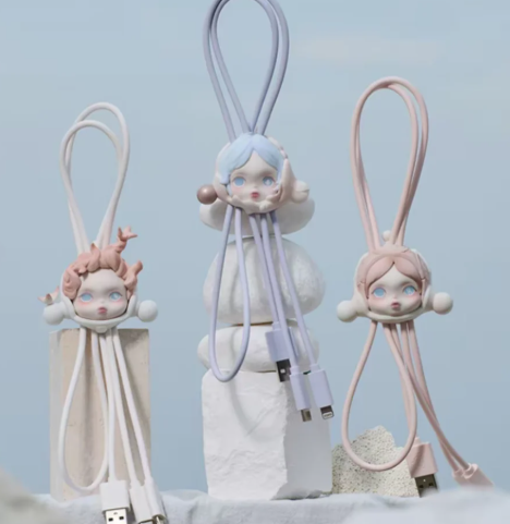 A17-6 SKULLPANDA 스컬판다 패러독스 핸드폰 충전선 블라인드 박스