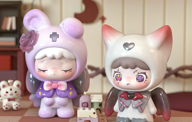 A26-12 QUBII 큐비 애니멀 캐슬 나이트타임 블라인드 박스