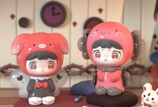 A26-12 QUBII 큐비 애니멀 캐슬 나이트타임 블라인드 박스