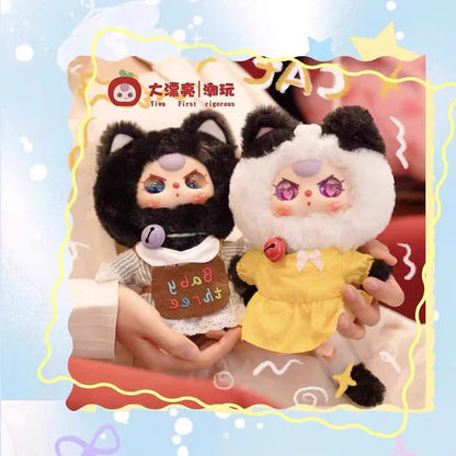 A49-6 BABYTHREE베이비쓰리 냥이 옷장 플러시 블라인드 박스