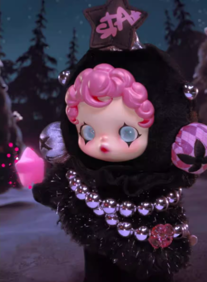 a35-1 Skull panda 스컬 판다 어유위시 시리즈 비닐 페이스 태국 한정판