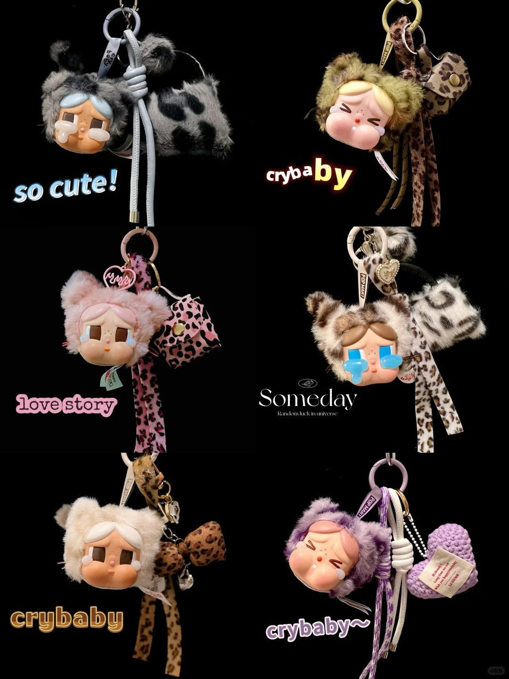 A87-6 CRYBABY 크라이베이비 표표 캣츠 시리즈 랜덤 박스