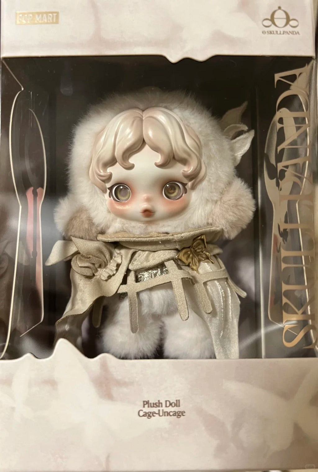 a01-1 SKULLPANDA 스컬판다 케이지 언케이지 플러시 인형