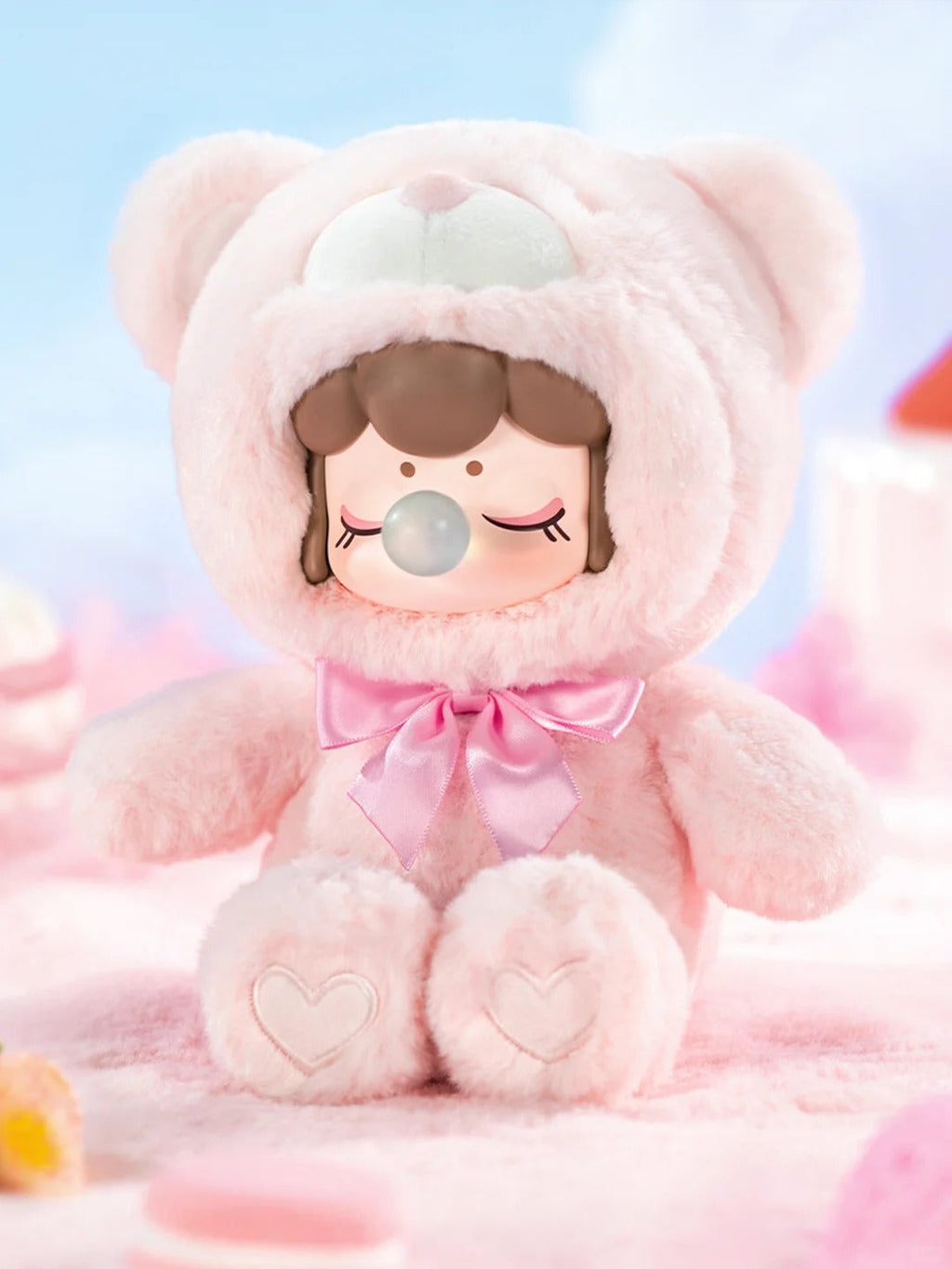 A100-6 NANCI 낸시 초콜릿 컬러풀 플러시 베어 랜덤 박스