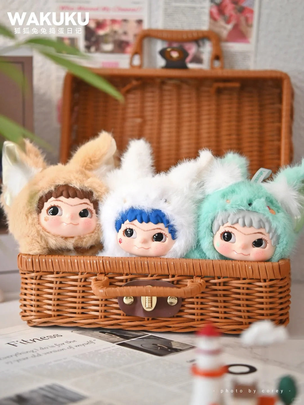 A104-6 WAKUKU 와쿠쿠 장난꾸러기 여우토끼 일기 시리즈 V2