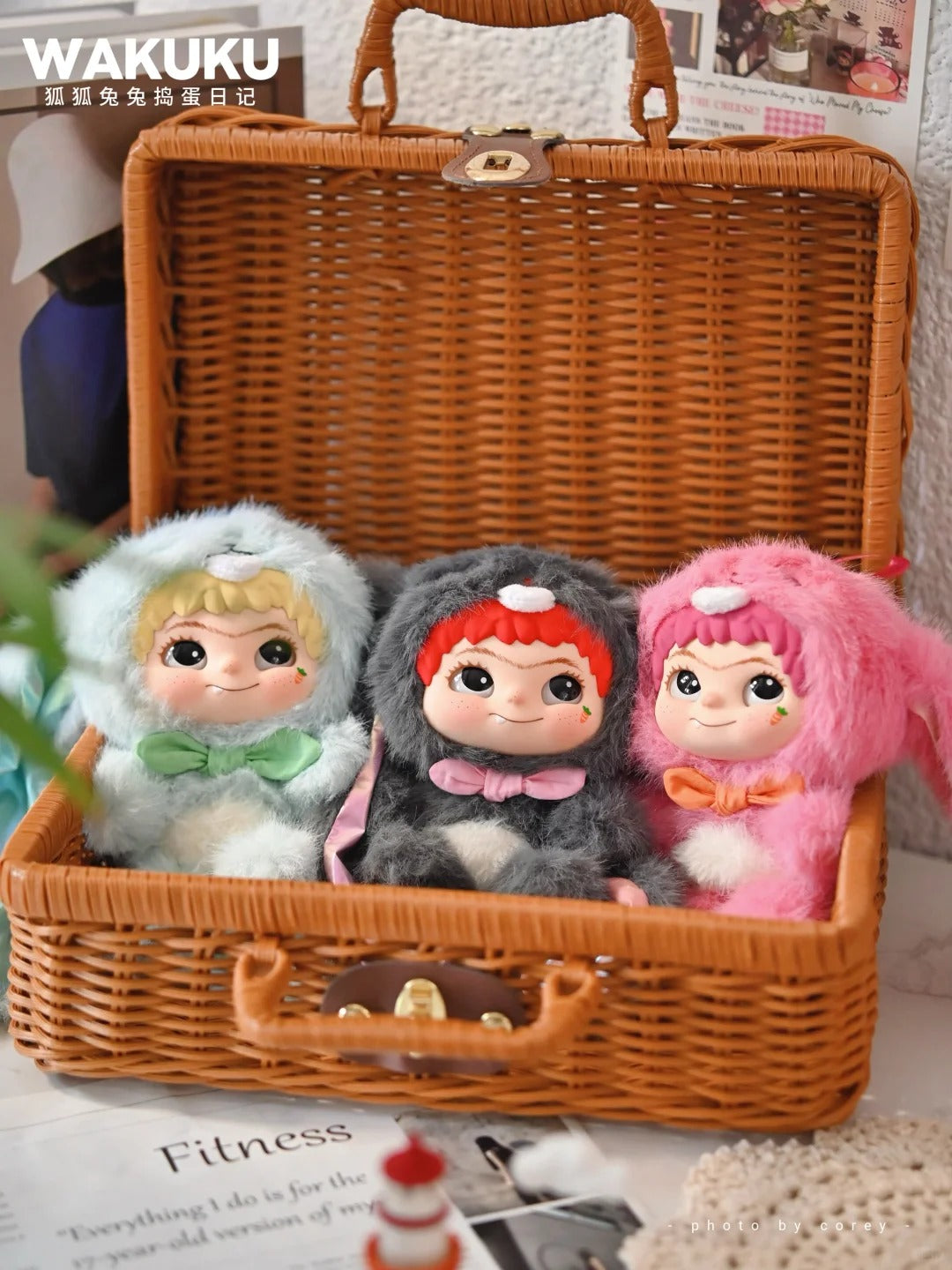 A104-6 WAKUKU 와쿠쿠 장난꾸러기 여우토끼 일기 시리즈 V2