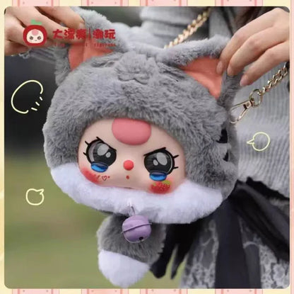 A39-1 BABYTHREE베이비쓰리 재물냥이 지퍼 백