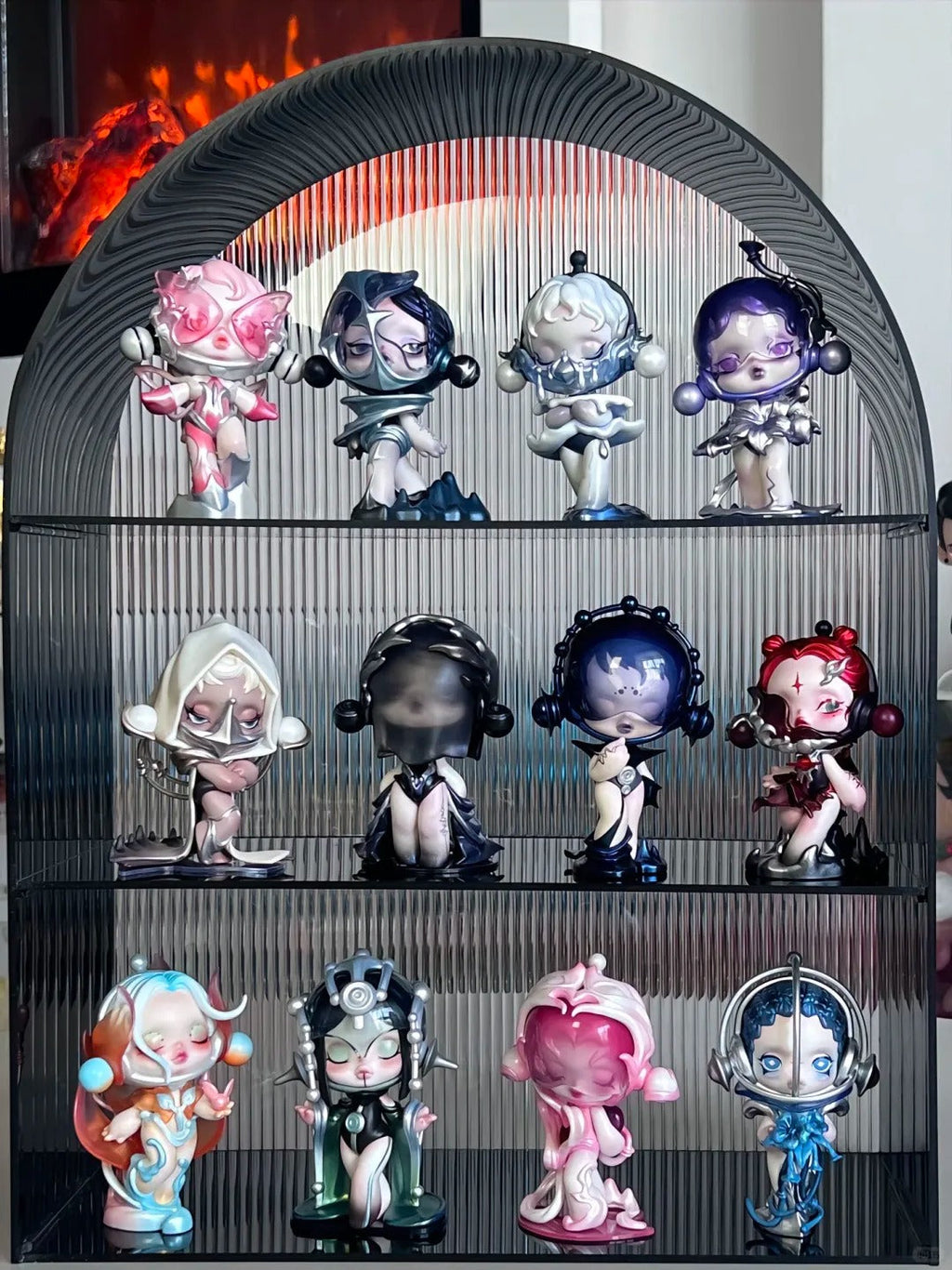 B16-12 skullpanda 스컬판다 소리 시리즈 랜덤 피규어