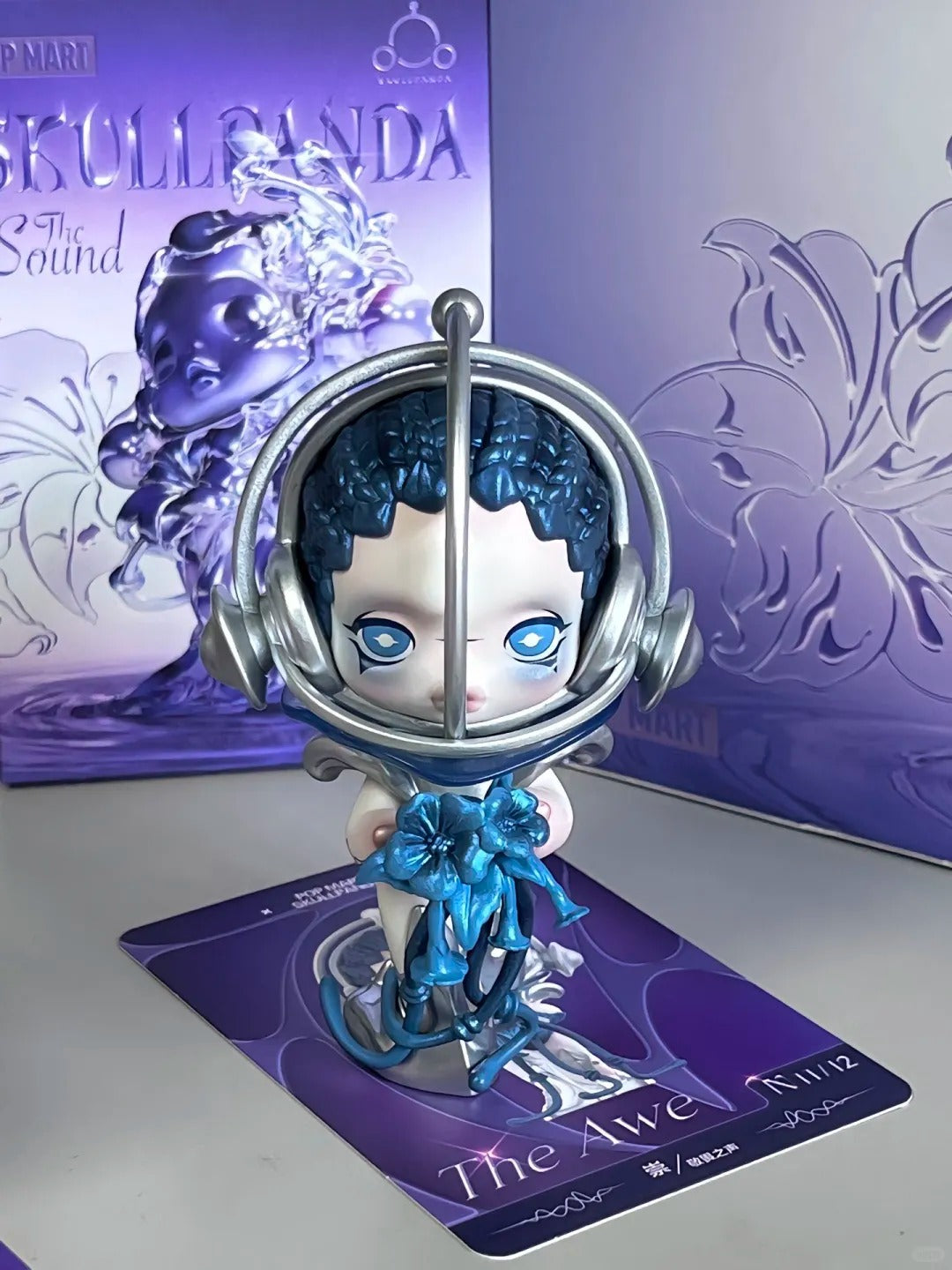 B16-12 skullpanda 스컬판다 소리 시리즈 랜덤 피규어