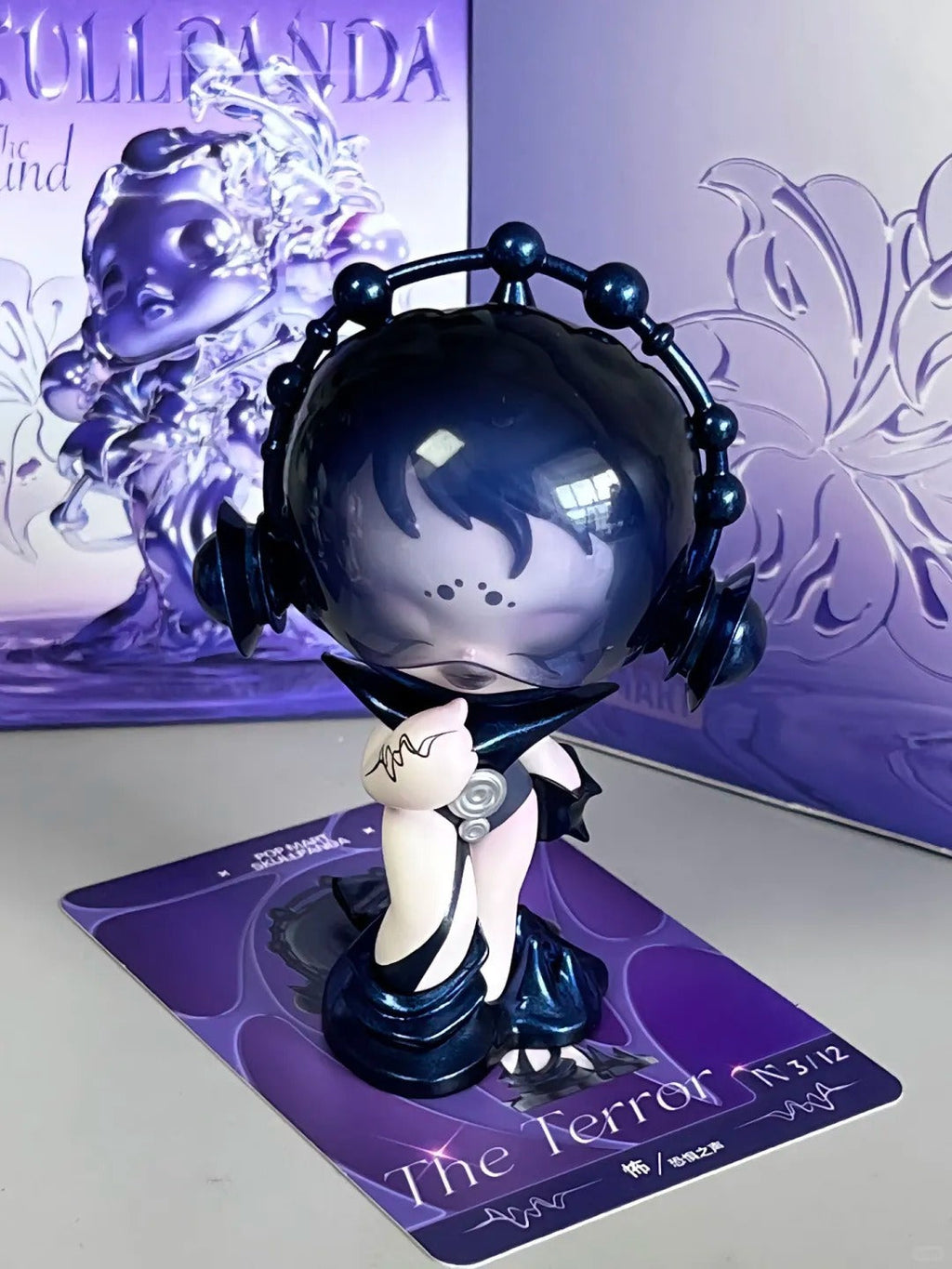 B16-12 skullpanda 스컬판다 소리 시리즈 랜덤 피규어